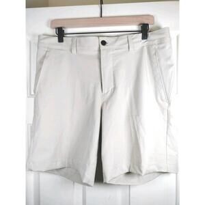 VRST Fairway 8” Golf Shorts Mens Size 34(Measure36)Silver Shadow Polyester Strch